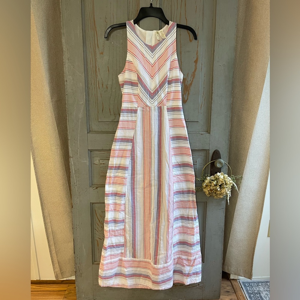 Japna Striped Maxi Dress
